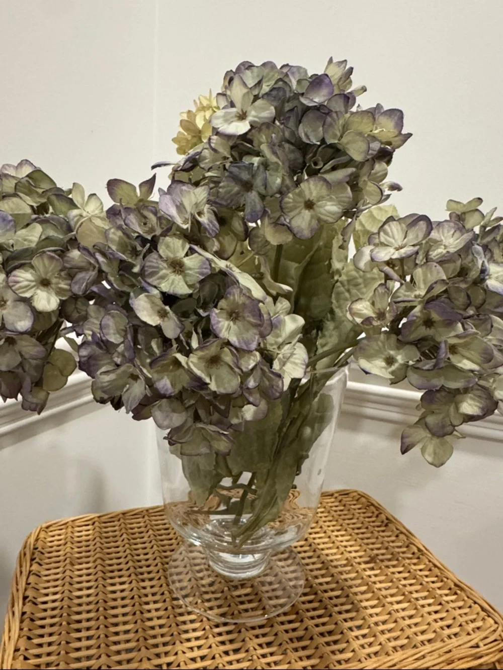 Clear Glass Trifle Vase, 6.5